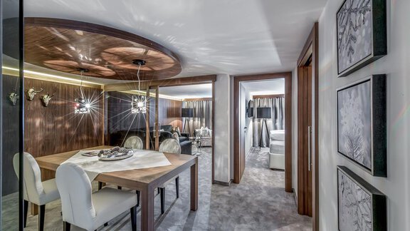 Wohnbereich Kristall Suite - Alpen-Wellness Resort Hochfirst - Obergurgl 