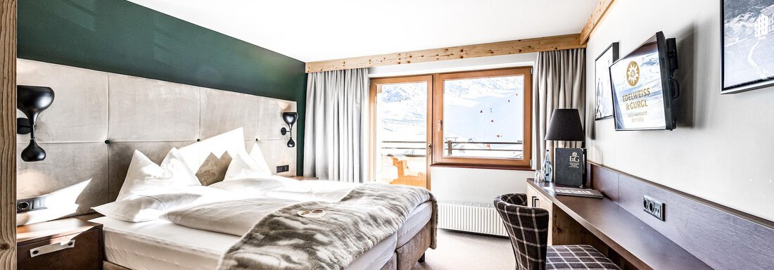 Doppelzimmer Spiegelkogel Doppelzimmer Spiegelkogel - Hotel Edelweiss & Gurgl - Obergurgl